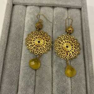 Gold Dangle Earrings